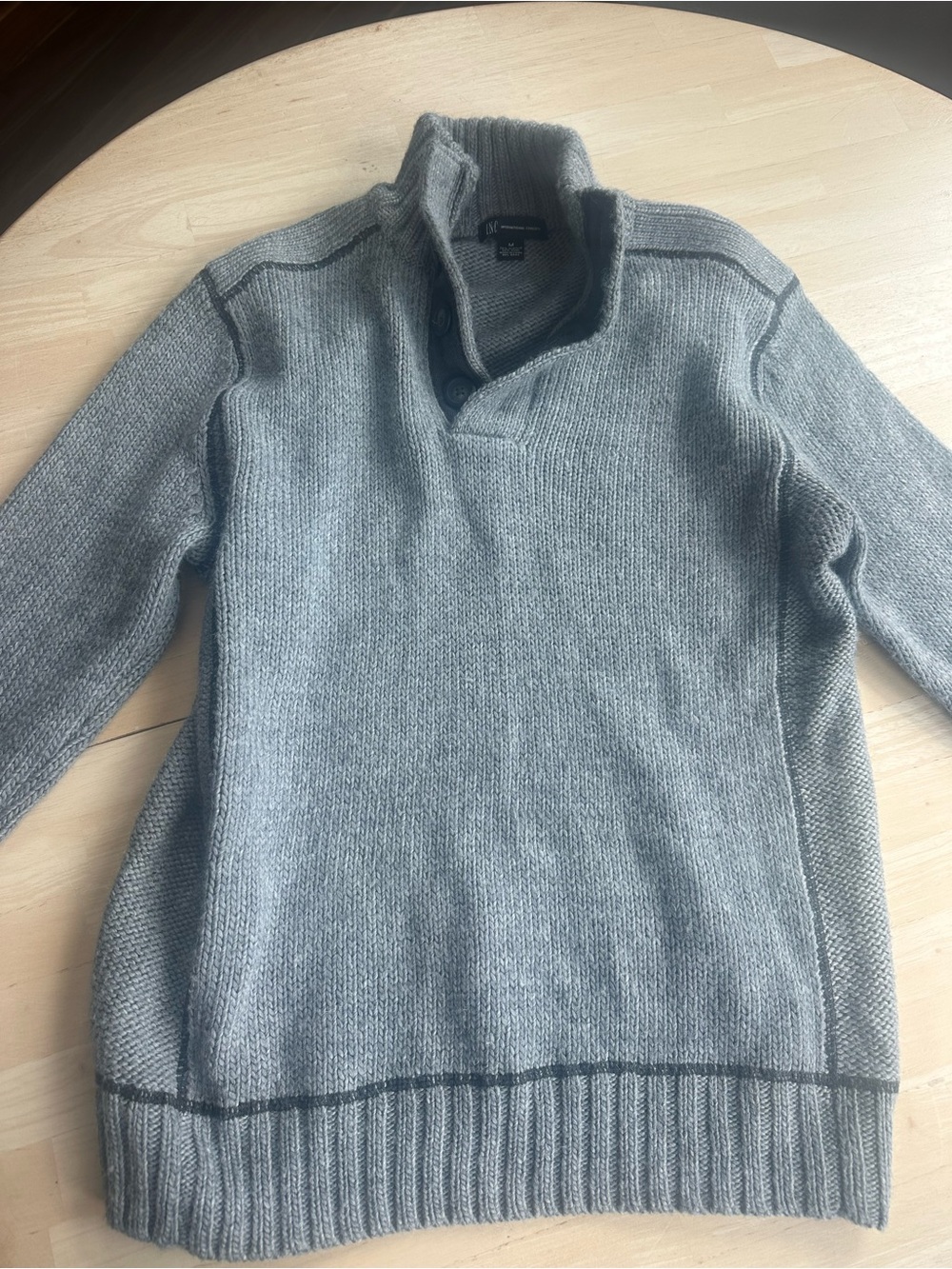 INC International Concepts Men’s Light Gray Sweater